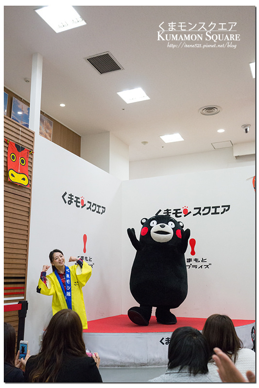 【九州熊本】熊本必訪熊本熊/參觀部長辦公室/KUMAMON CAFÉ．Kumamon Square(酷MA萌廣場)