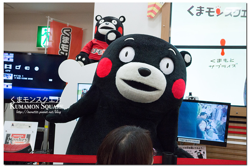 【九州熊本】熊本必訪熊本熊/參觀部長辦公室/KUMAMON CAFÉ．Kumamon Square(酷MA萌廣場)