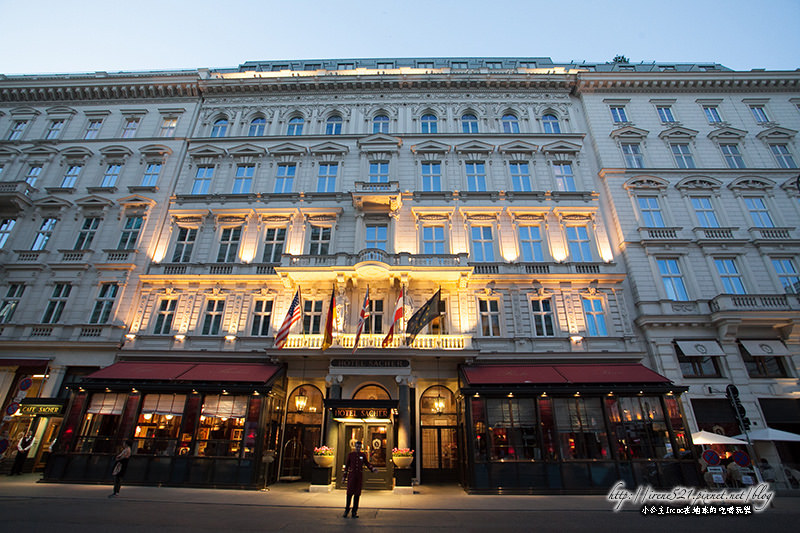 【維也納】奧地利經典巧克力蛋糕．Hotel Sacher-薩赫蛋糕