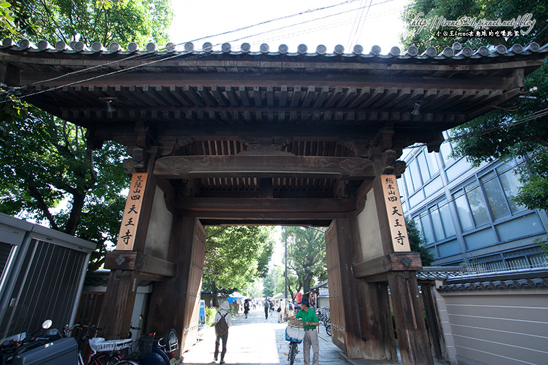 【大阪】巧遇熱鬧市集．佔地廣泛的四天王寺