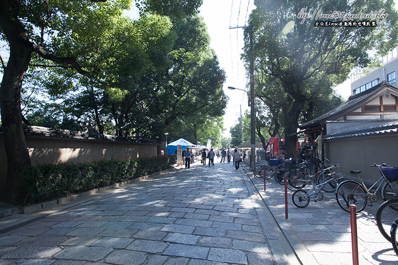 【大阪】巧遇熱鬧市集．佔地廣泛的四天王寺