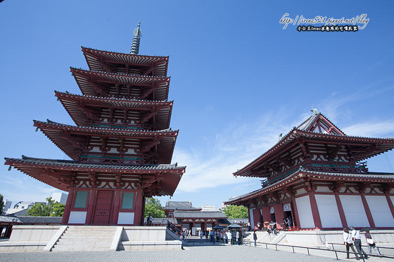 【大阪】巧遇熱鬧市集．佔地廣泛的四天王寺