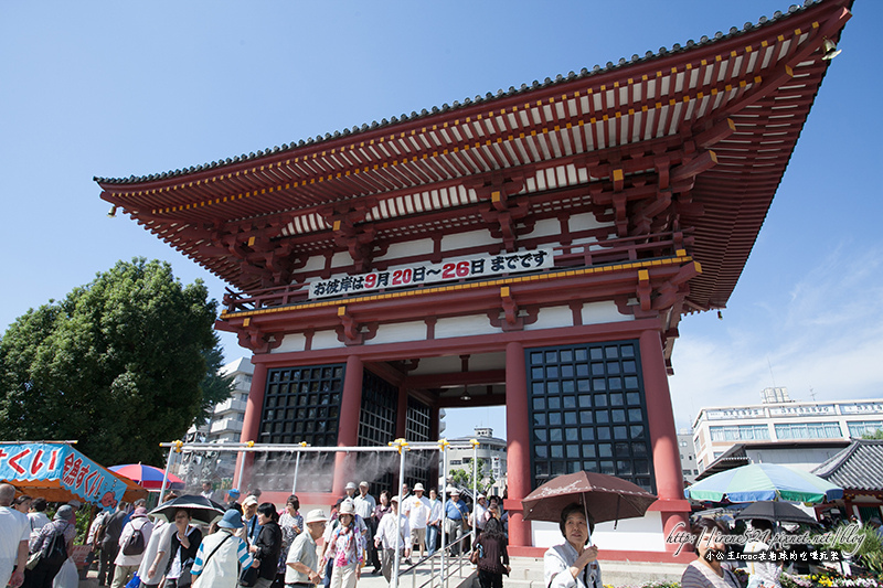 【大阪】巧遇熱鬧市集．佔地廣泛的四天王寺