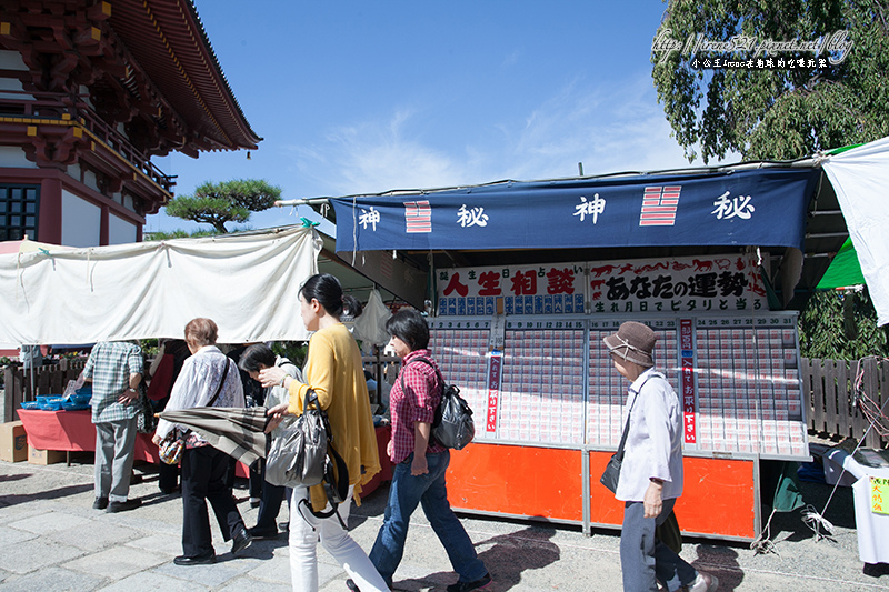 【大阪】巧遇熱鬧市集．佔地廣泛的四天王寺