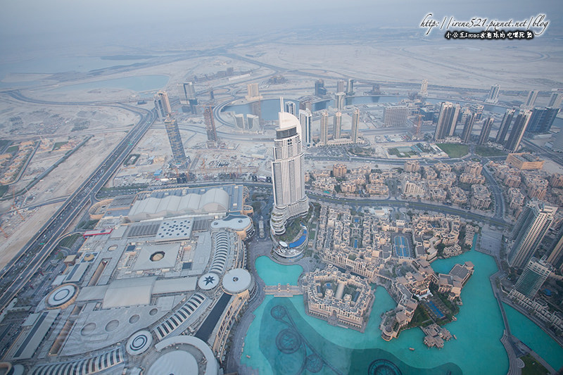 【杜拜】我站在世界最高樓，俯瞰黃金之城．哈里發塔Burj Khalifa @Irene&#039;s 食旅．時旅