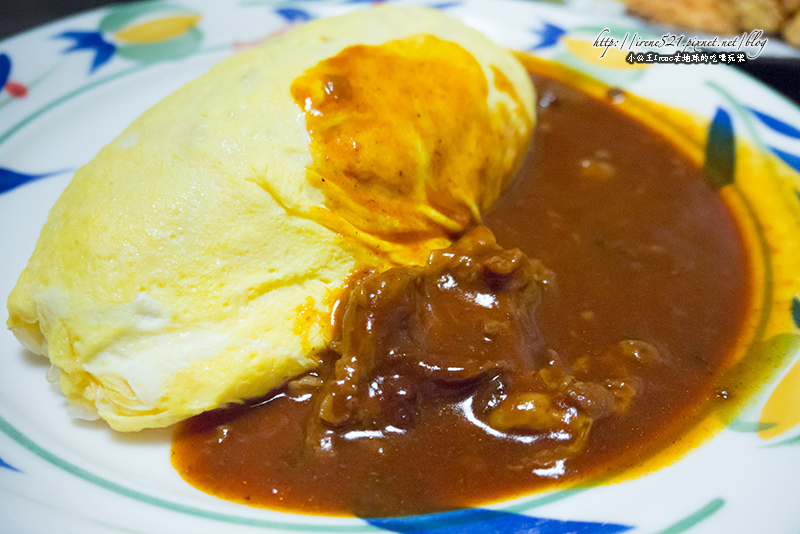 【大阪】將近百年的蛋包飯老舖．オムライスの北極星蛋包飯 @Irene&#039;s 食旅．時旅