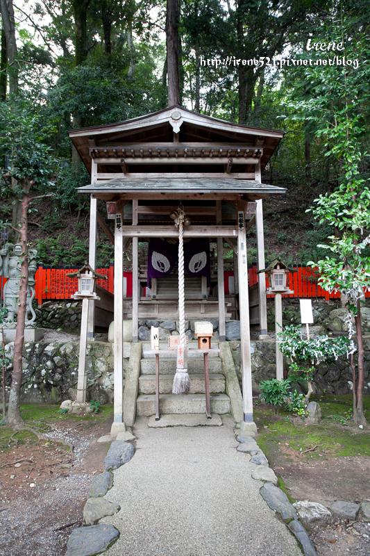 【京都嵐山】全日本唯一的頭髮神社．御髮神社 @Irene&#039;s 食旅．時旅