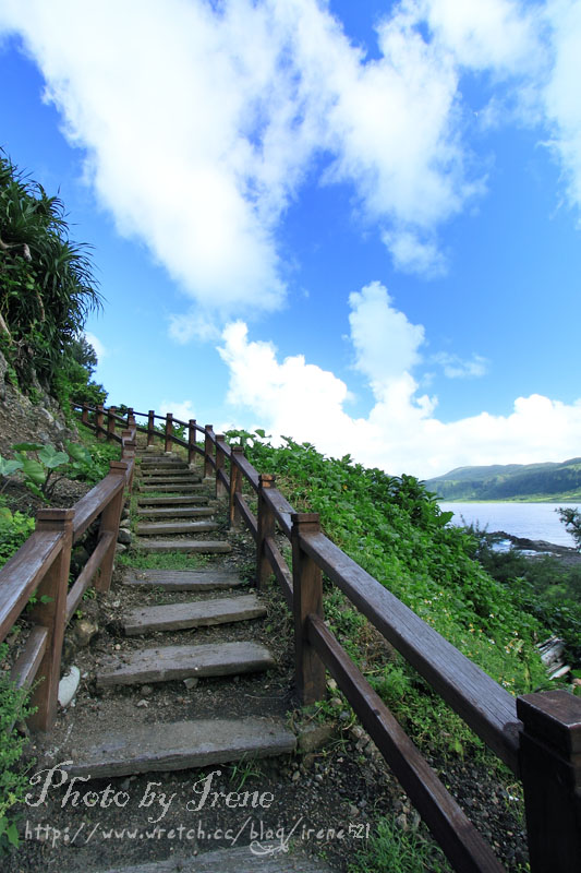 蘭嶼-情人洞旁步道