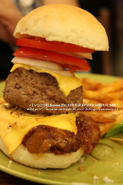 【台北中山區】大口吃漢堡．AN Burger @Irene&#039;s 食旅．時旅