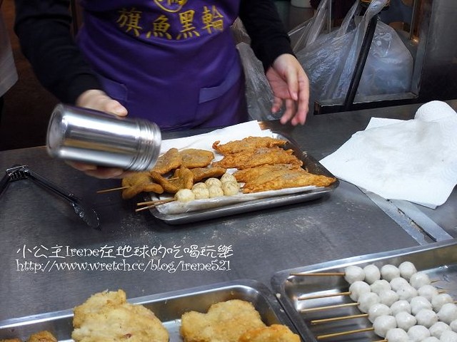 【東港】旗魚黑輪+晨富生魚片