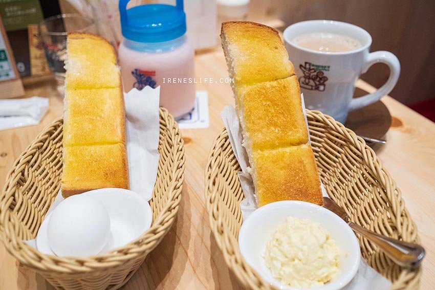 點飲料送吐司