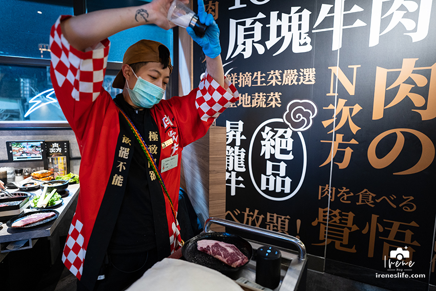 【西門町吃到飽餐廳】王品燒肉新品牌「肉次方」，近百種食材吃到飽！美國PRIME肋眼牛排桌邊現切超級狂