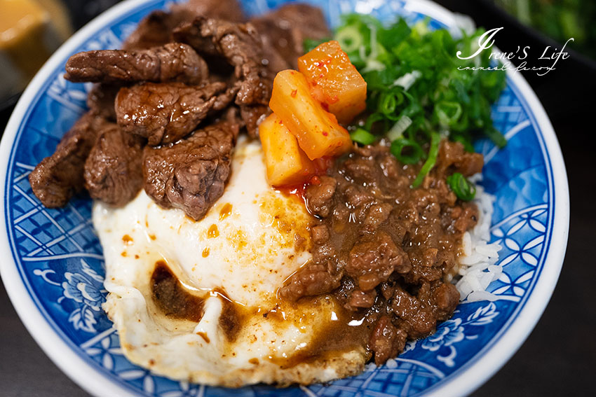 古早味小吃超驚喜，銷魂爆漿牛B飯，炙燒比目魚搭配魯肉飯的海陸雙響，台式丼飯好厲害