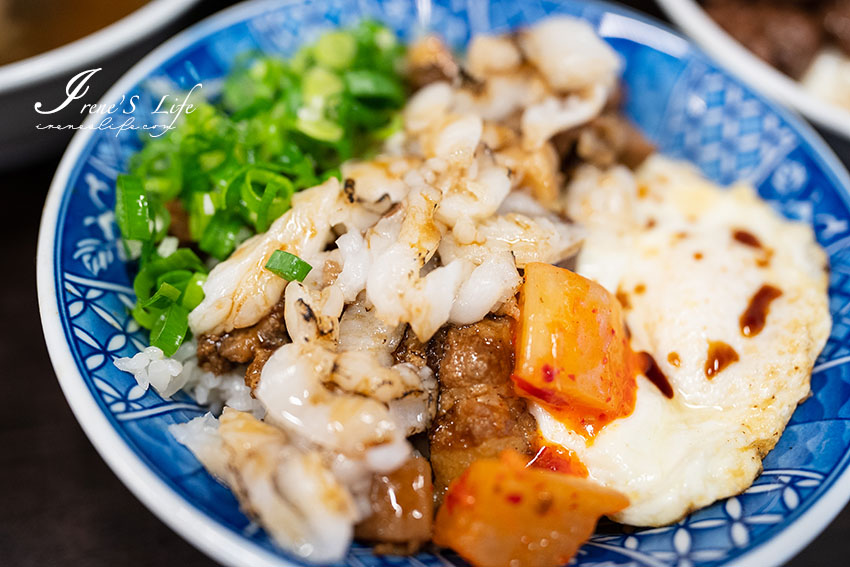 古早味小吃超驚喜，銷魂爆漿牛B飯，炙燒比目魚搭配魯肉飯的海陸雙響，台式丼飯好厲害