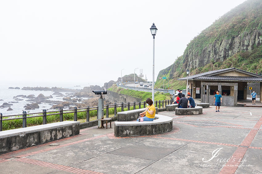 基隆/萬里親子步道，臨海的濱海步道，輕鬆好走又有美景相伴，沿途有沙灘、咖啡店、海產店