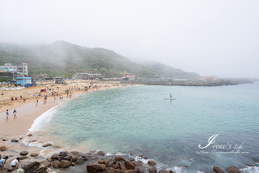 基隆/萬里親子步道，臨海的濱海步道，輕鬆好走又有美景相伴，沿途有沙灘、咖啡店、海產店