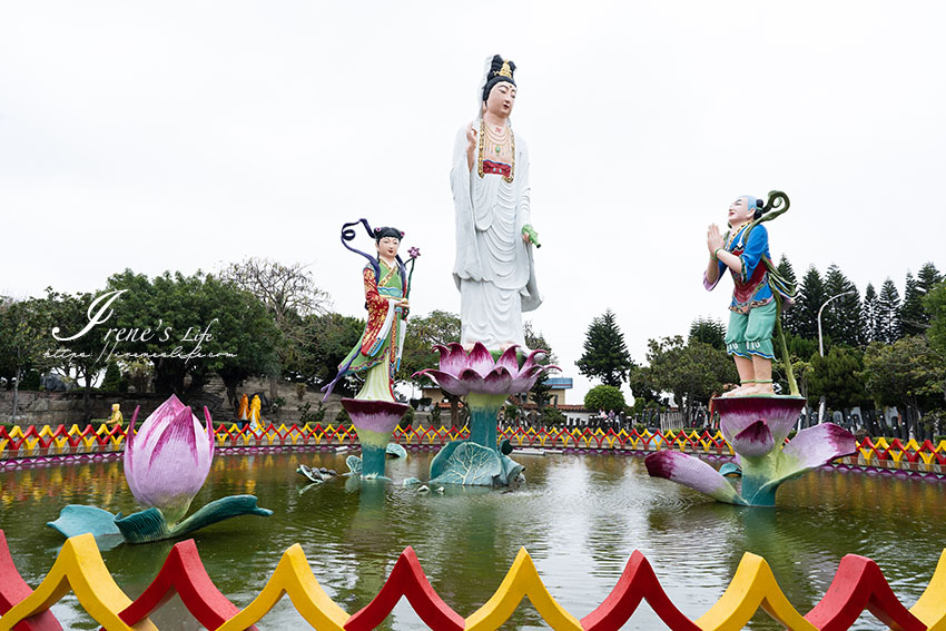 雲林免費景點，超美的庭園迷宮，居高臨下的彩虹橋，全程走完至少要一個小時