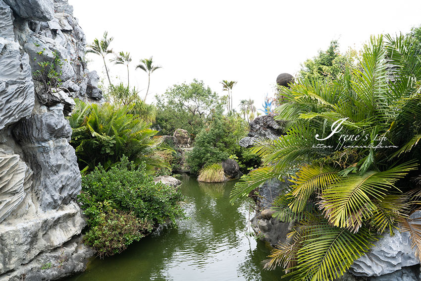 雲林免費景點，超美的庭園迷宮，居高臨下的彩虹橋，全程走完至少要一個小時