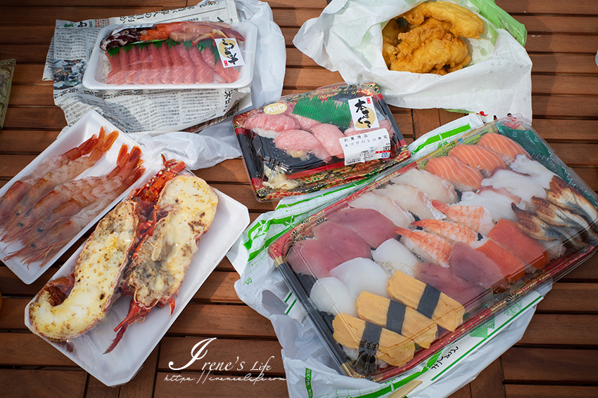 沖繩三大漁市場之一，距離市區和機場最近的泊港漁市場，生食熟食種類多價格又親民 @Irene&#039;s 食旅．時旅