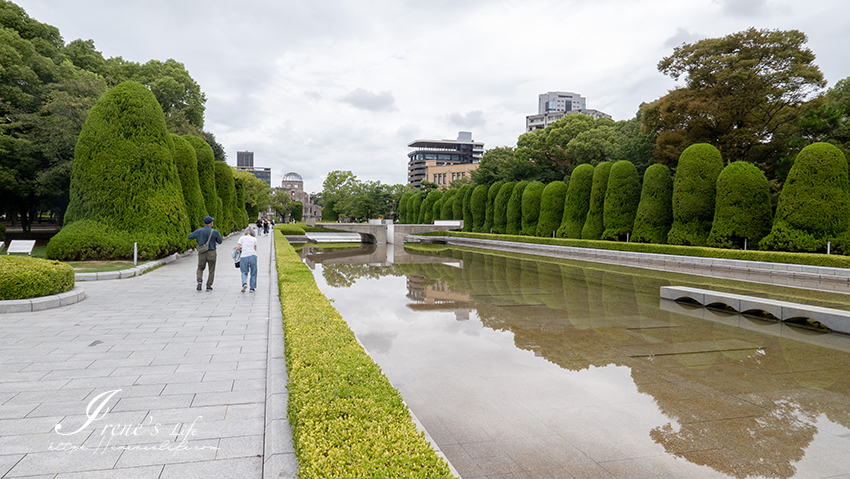 廣島：市區散步 Hiroshima Gate Park (舊廣島市民球場) ＋勝鯉之森 ＋黑田博樹引退投手板（黒田博樹メモリアルプレート） ＋ 茶之環　的早午茶