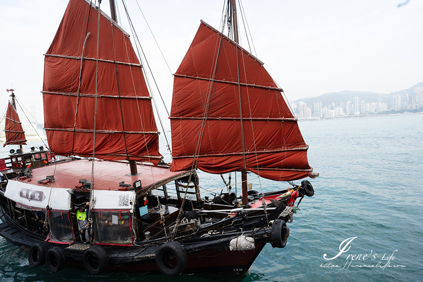 搭乘古老中式帆船鴨靈號遊維多利亞港，搭船地點、門票購買、鴨靈號船上介紹 @Irene&#039;s 食旅．時旅