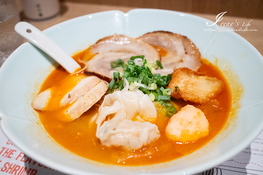 來自新加坡人氣美食「樂蝦拉麵」進駐宏匯廣場，有鑊氣的蝦湯拉麵，每一口都好蝦！ @Irene&#039;s 食旅．時旅